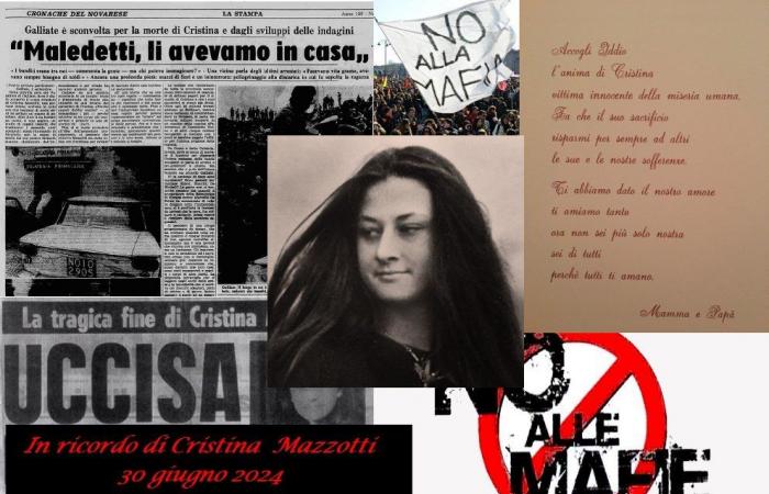 CNDDU, zum Gedenken an die Entführung von Cristina Mazzotti und den Tod der 18-Jährigen, die am 30. Juni 1975 in Como entführt wurde
