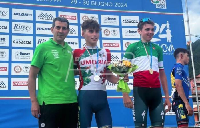 Italienische Juniorenmeisterschaften, Mattia Proietti Gagliardoni bringt Umbrien auf das Podium: Es ist Silber (Foto)