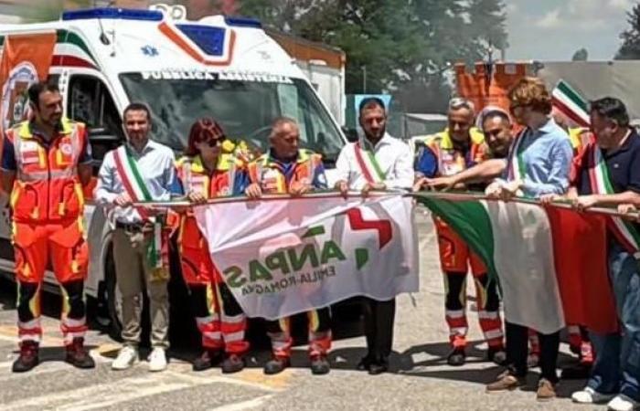 Zwei neue Fahrzeuge des Italienischen Unionskreuzes wurden eingeweiht