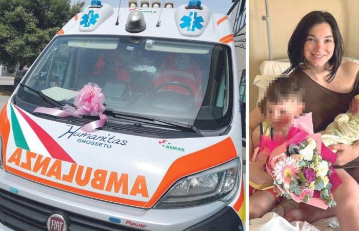 Das Neugeborene wurde in einem Krankenwagen wenige Meter von seinem Zuhause in Grosseto Il Tirreno geboren