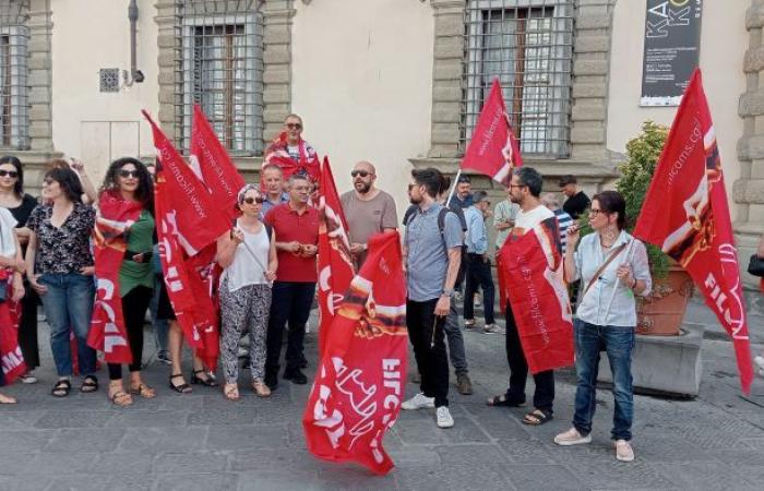 Fondazione Sistema Toscana, Streik und Protest in Florenz – CGIL Florenz