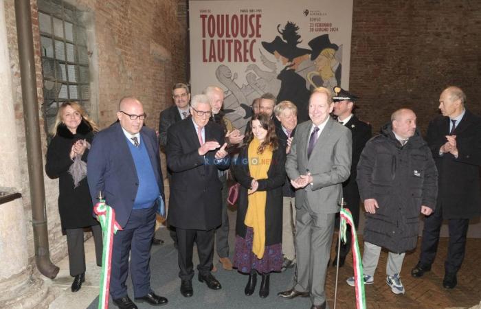 63 Tausend in Roverella, um Toulouse-Lautrec zu bewundern