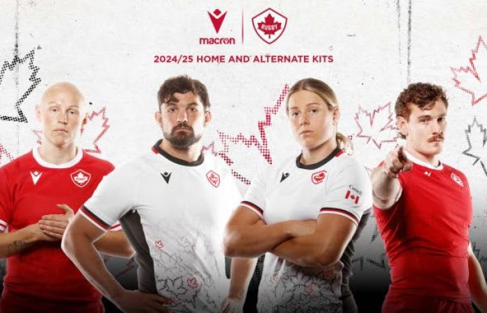 Rugby Canada präsentiert die Trikots für die neue Sportsaison