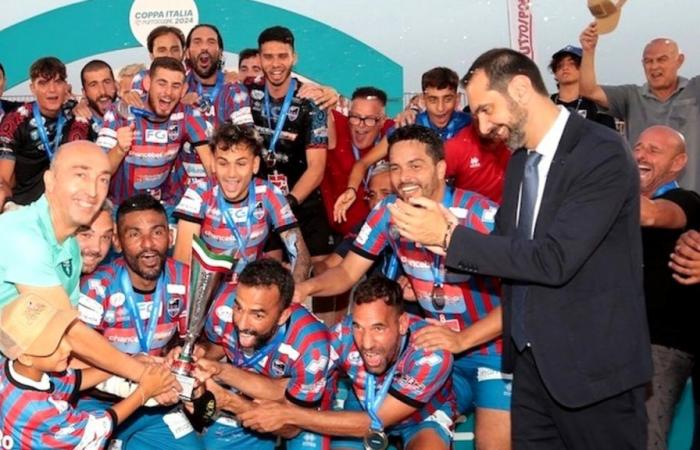 Beach Soccer: Der FC Catania gewinnt das spektakuläre Finale des italienischen Pokals