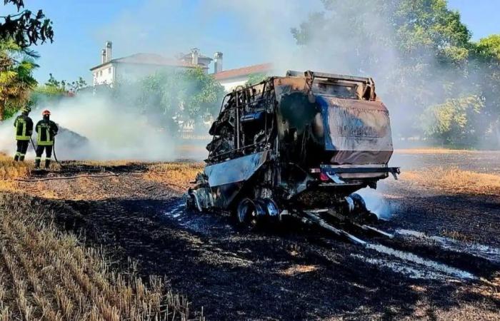 Angst um einen von Flammen bedrohten LPG-Tank – VenetoToday.it