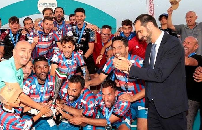 Beachsoccer, Catania Fc gewinnt den italienischen Pokal