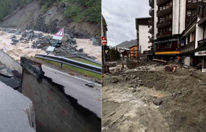 Aostatal und Piemont im Schlamm, Cogne isoliert, Todesfälle in der Schweiz und in Frankreich: Warum nennen Sie es immer wieder schlechtes Wetter?