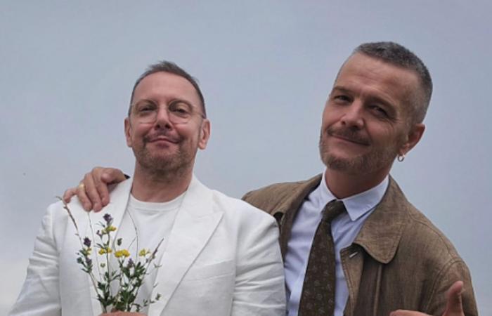Tonio Cartonio (geb. Danilo Bertazzi) hat geheiratet: die Hochzeit in Brianza mit Roberto Nozza – Die Fotos