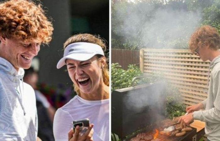 Sinner heute in Wimbledon gegen Hanfmann, das Lächeln mit Anna Kalinskaya und die überschäumende Form: „Ich habe keine Zweifel an meinem Körper“