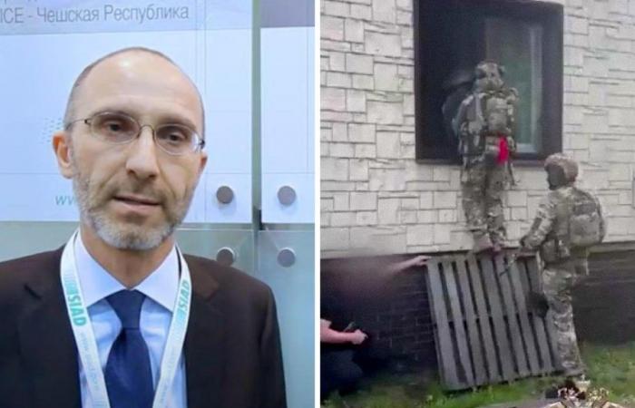 Stefano Guidotti, von der Polizei befreit Italienischer Manager in Moskau entführt
