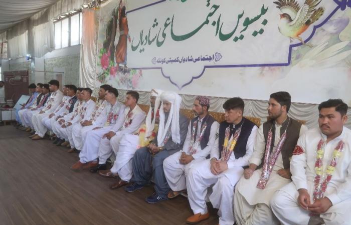 Massenhochzeit in Quetta in der Hazara-Gemeinde