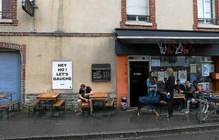 In Rennes waren diese linken Aktivisten von den ersten Ergebnissen fassungslos