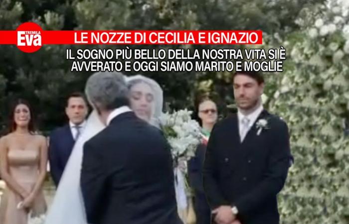 Cecilia Rodriguez und Ignazio Moser bei der Hochzeit: das romantische Ja