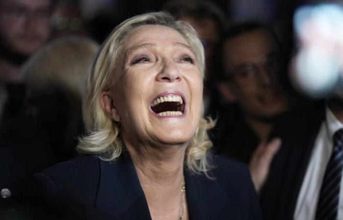 Le Pen sieht nun den Sieg. Macron-Flop öffnet sich auf der linken Seite