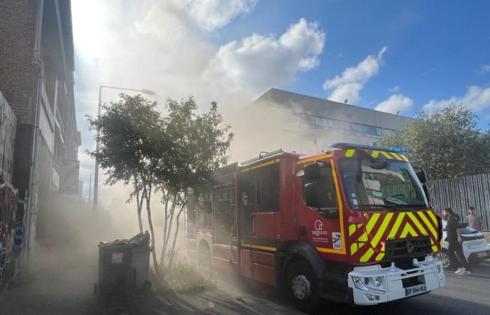 Lille-Sud: In einem Geschäft bricht ein Feuer aus, das Viertel steht völlig in Rauch