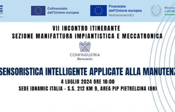 Pietrelcina, am Donnerstag werden wir beim siebten Treffen der Manufaktur über intelligente Sensoren sprechen