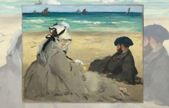 „On the Beach“ von Édouard Manet, ein Traum vom Sommerurlaub