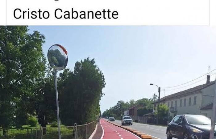 Verkürzen Sie die Distanzen. Alessandria Ein neuer Rad-/Fußgängerweg für Cabanette. Die Arbeiten für den Bau des Rad-/Fußgängerwegs, der den Vorort Cabanette mit dem Cristo District verbindet, sind abgeschlossen