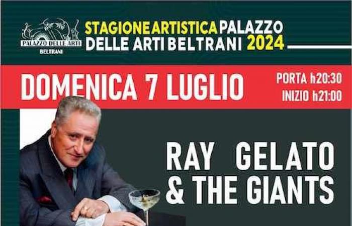 Jazz im Corte, am 7. Juli Ray Gelato in Trani