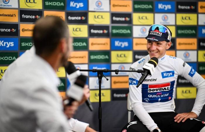 Tour de France 2024, Remco Evenepoel: „Das Ziel gestern war, stehen zu bleiben, heute bei Tadej und Jonas zu bleiben“