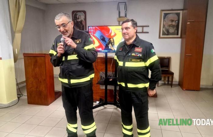 Pellegrino Iandolo, Leiter der Feuerwehr von Avellino, geht in den Ruhestand