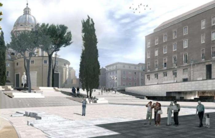 Piazza Augusto Imperatore, die Wiedereröffnung rückt näher: „Lasst uns ein verborgenes Wunder zurückbringen“