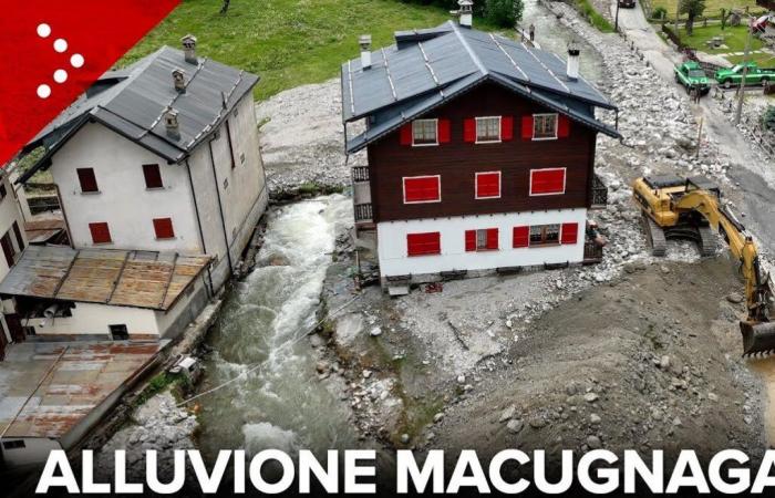 Schlechtes Wetter im Piemont: Die Menschen bleiben isoliert, Strom und Gas kehren nach Macugnaga zurück