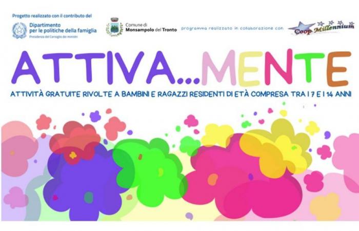 Monsampolo del Tronto, das „Attiva…mente“-Projekt für junge Menschen, startet. Anlässe für Aggregation und Sozialisierung – Picenotime