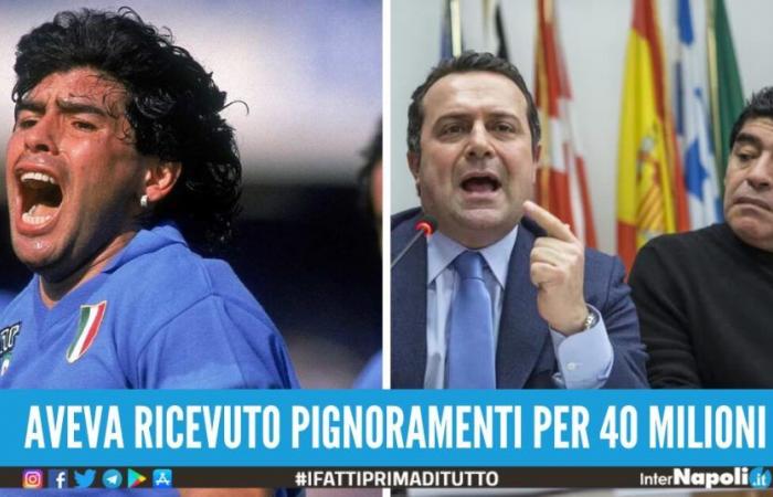 Maradona gewinnt seinen Kampf gegen den Fiskus, er hätte nur 951 Euro zahlen müssen