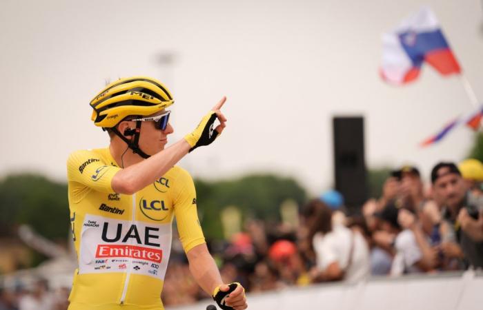 Bei der Tour de France gewinnt Pogacar die vierte Etappe und kehrt zum Gelben Trikot zurück