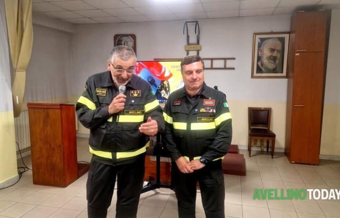 Pellegrino Iandolo, Leiter der Feuerwehr von Avellino, geht in den Ruhestand