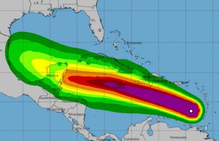 Hurrikan Beryl steigt auf Kategorie 5 und bewegt sich auf Jamaika zu: „Potenziell katastrophal“
