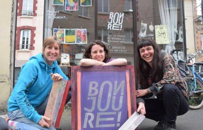 In Rennes feiert die Künstlerwerkstatt Bonjoure ihr viertes Jubiläum