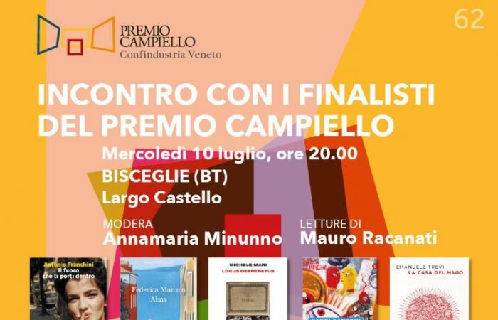 Die Finalisten des Campiello-Preises machen Halt in Bisceglie für Bücher im Borgo Antico – La Diretta 1993 Bisceglie News