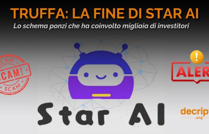 Das Ende von Star AI beendet den Betrug mit dem Schneeballsystem mit 20 % pro Monat, an dem Tausende von Anlegern beteiligt waren