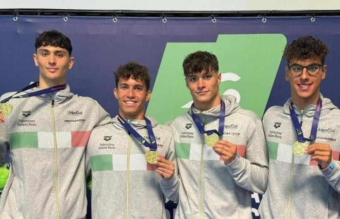 Mirko Chiaversoli gewinnt Gold bei der Schwimm-Europameisterschaft in Vilnius