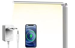 Die LED-Lampe mit kabelloser Aufladung für Ihr Smartphone zum TOP-Preis