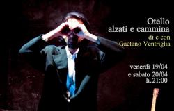 Gaetano Ventriglia in Sassari im Bunker-Bereich mit „Otello steht auf und geht“