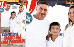 Francesco Totti und Noemi Bocchi werden immer mehr zur Familie: Das Foto mit ihrem Sohn anlässlich seiner Erstkommunion spricht deutlich, siehe – Gossip.it