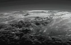 Fliegen Sie über die Berge von Pluto, mehr als 6 Milliarden Kilometer von der Erde entfernt, hier ist das echte Video