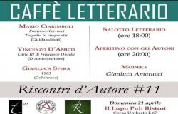 Avellino, Sonntag, 21. April, elfter Termin mit dem „Literarischen Café“