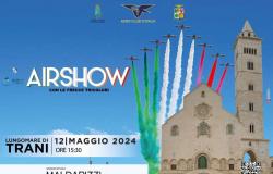 Trani bereitet sich auf die Frecce Tricolori-Show am 12. Mai vor