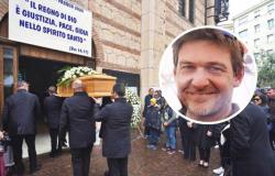 Letzter Abschied von Edoardo Piccoli, der in Verona auf einem Roller ums Leben kam