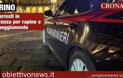 Drei Festnahmen auf frischer Tat in Turin wegen Raubüberfällen und Sachbeschädigung