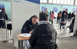 Arbeitshungrig, viele bei den Top Days in Foggia. „Die schnelle Reaktion der Unternehmen ist beruhigend“