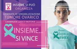 „Gemeinsam gewinnen wir“, ein motorisierter Freizeitspaziergang zur Sensibilisierung für Eierstockkrebs in San Gavino