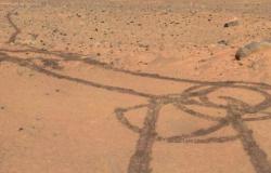 Eine zufällige Erinnerung daran, dass die NASA einen großen alten Schwanz auf die Marsoberfläche gezogen hat