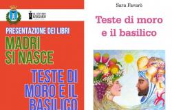 Sonntag, 28. April in Castronovo di Sicilia, Sara Favarò mit ihren Büchern „Teste di Moro e il Basilico“ und „Madri si nasce“