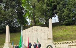 Velletri, die Feier zum Jahrestag der Befreiung auf der Piazza Garibaldi