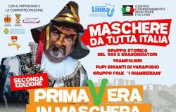Gemeinde CatanzaroParade von Masken aus ganz Italien in Catanzaro am 27. und 28. April im Zentrum und an der Küste
